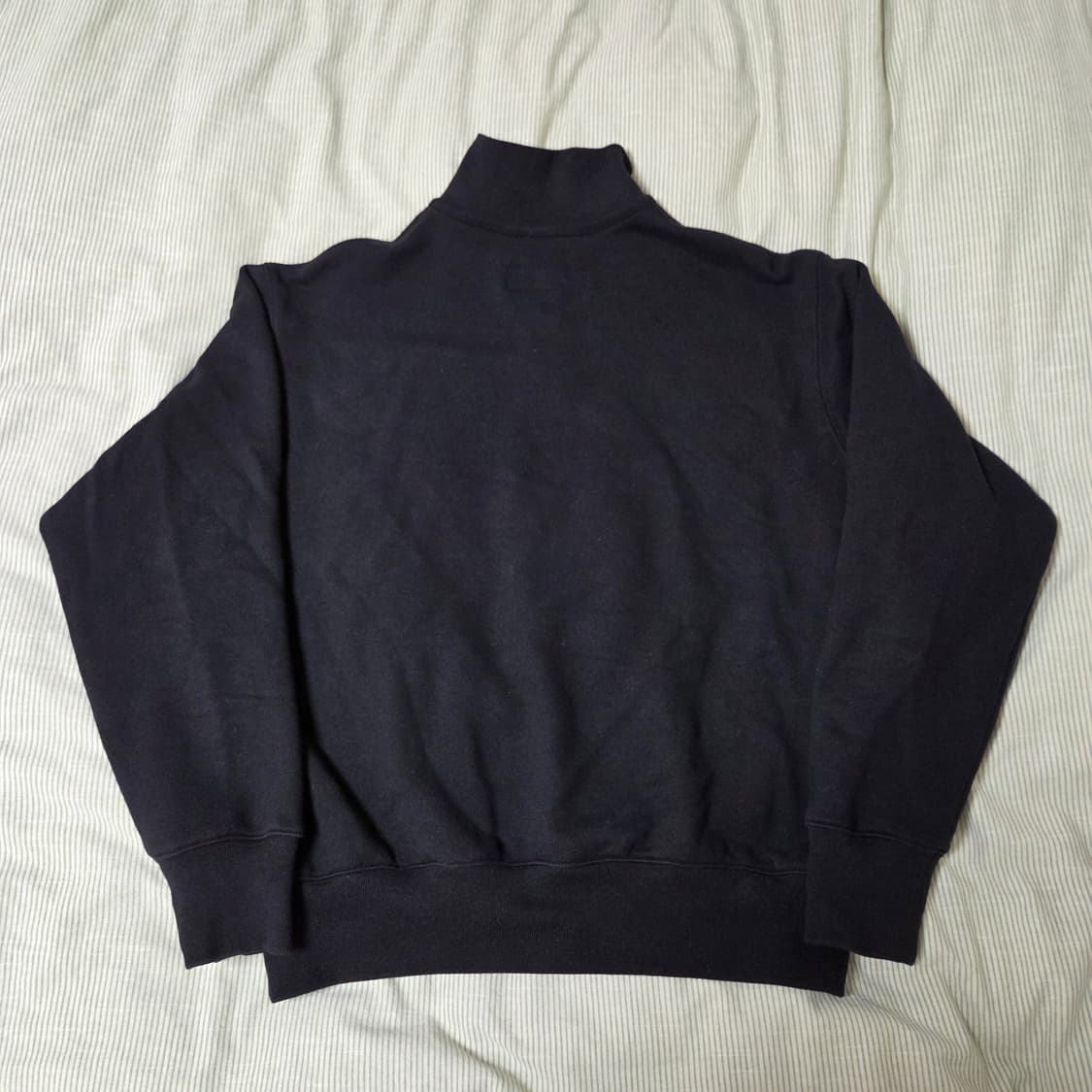 브라운야드 소프트 스웻 하프 집업 3 블랙 / 쿼터집업 반집업 상품이미지6