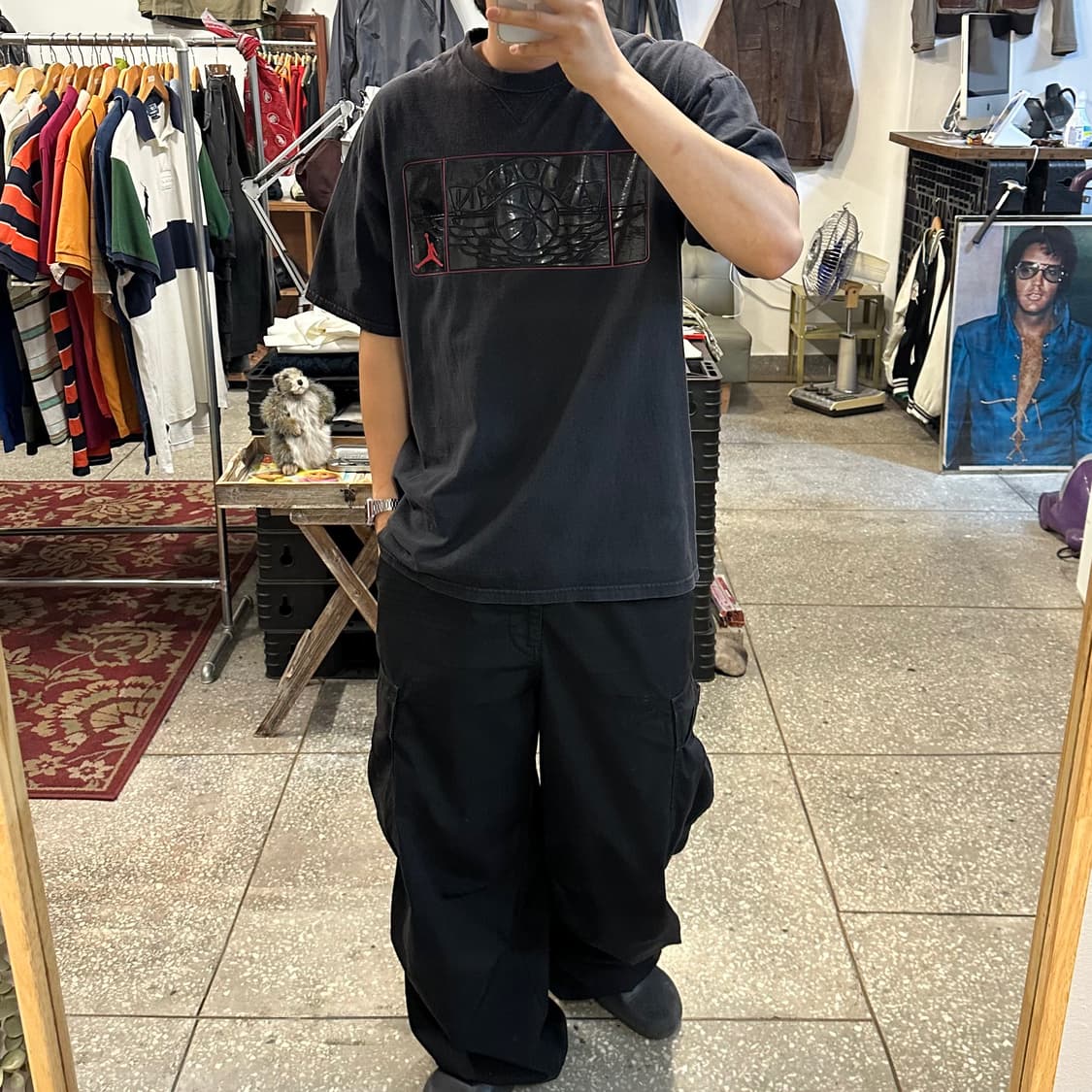 00s 조던 글로시 러버프린트 반팔 상품이미지6