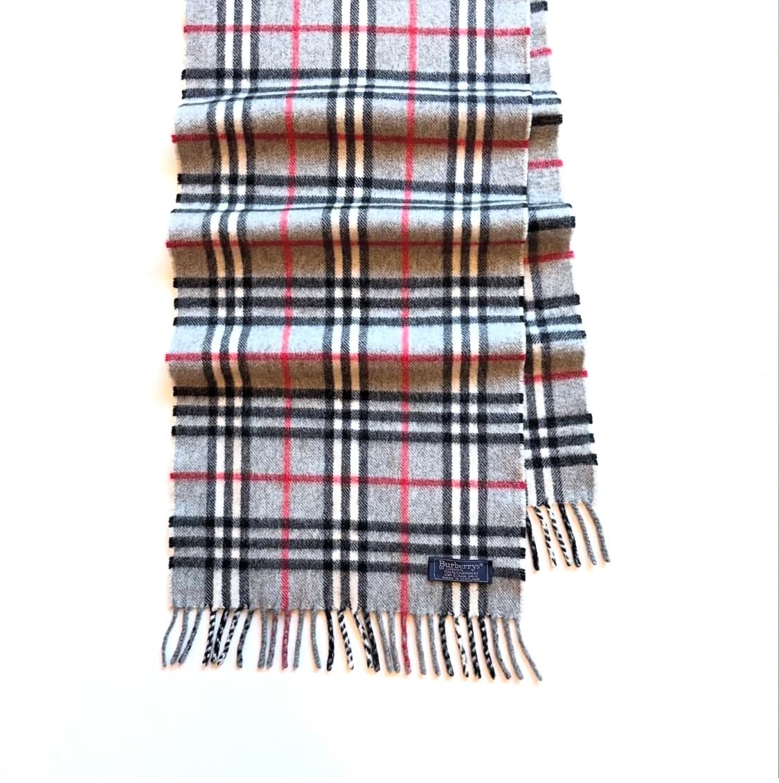 버버리 캐시미어 노바체크 머플러 상품이미지4