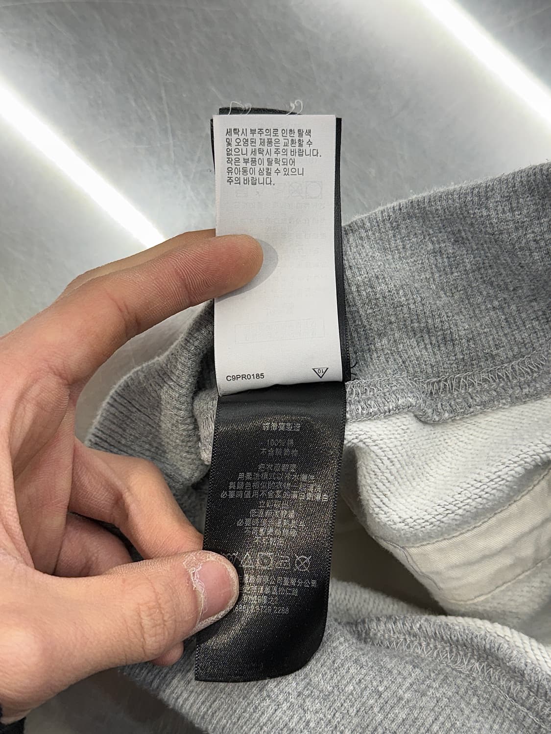 더블알엘 라이트 그레이 스웻 쇼트 팬츠 상품이미지8