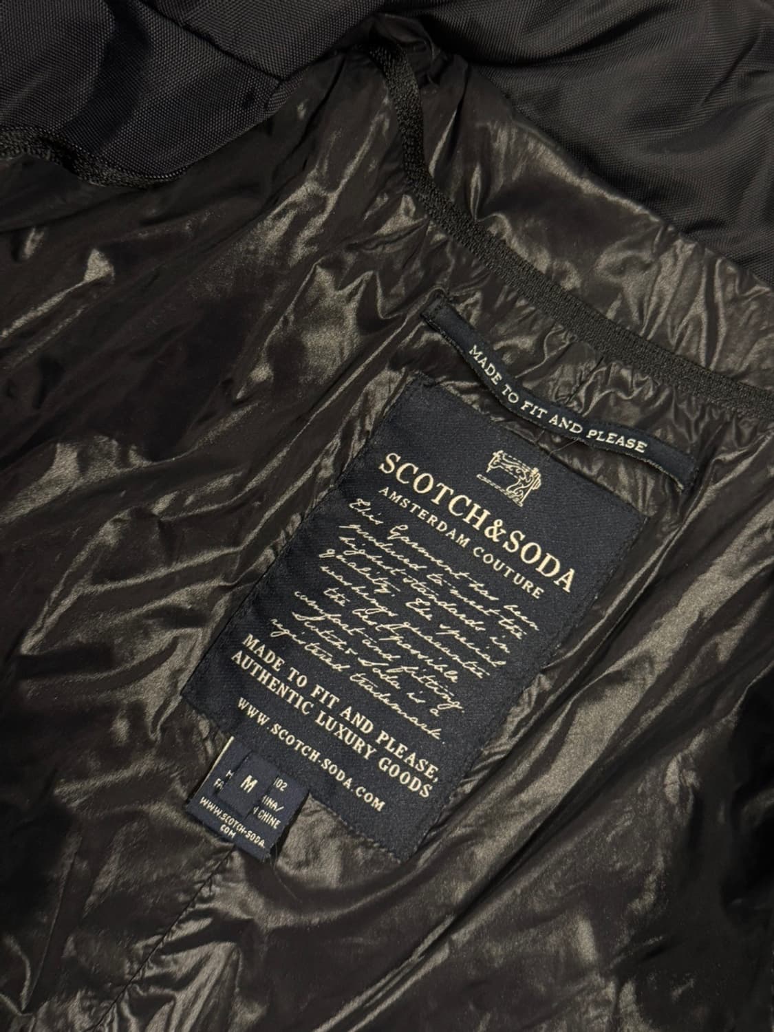 스카치앤소다 패딩 자켓 100 상품이미지9