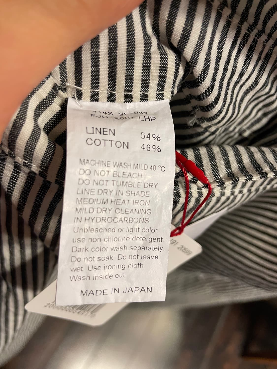 Danton linen overall 상품이미지6