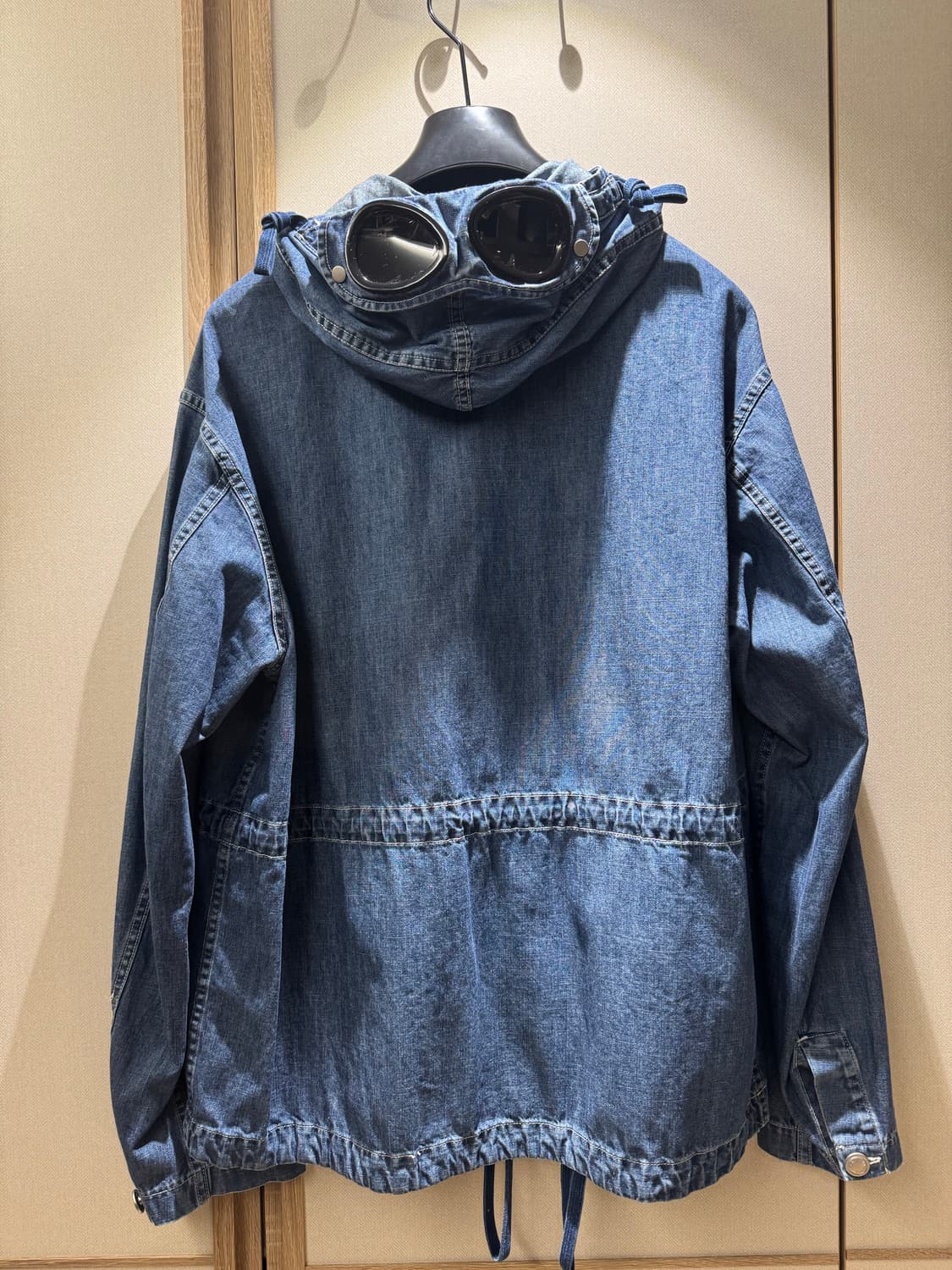 CP컴퍼니 데님 고글 후드 자켓 50 상품이미지3