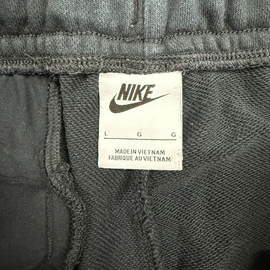 (L)나이키 Nike 베이직로고 조거팬츠(블랙) 상품이미지2