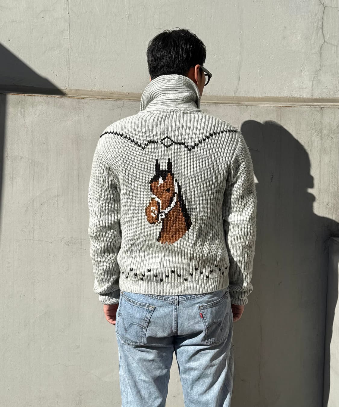 70s Horse Western Cowichan 상품이미지1