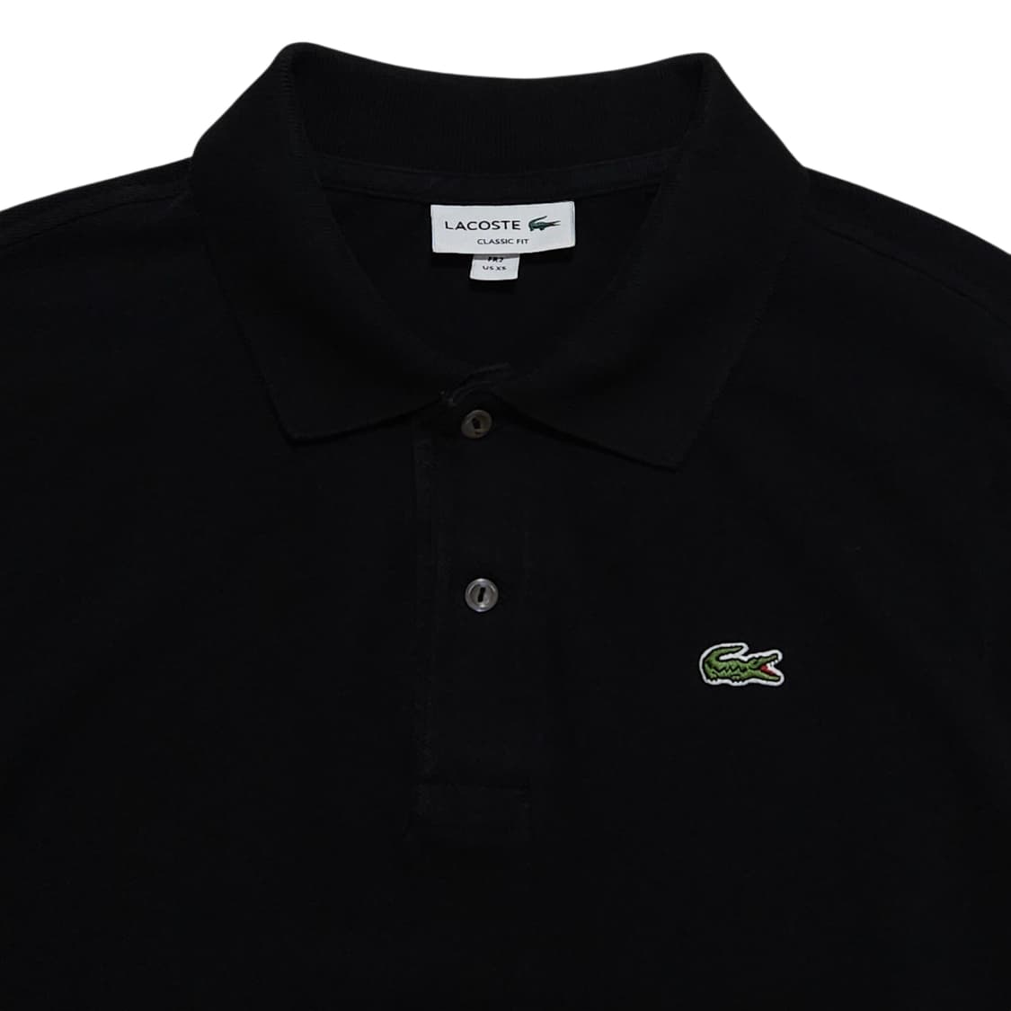 Lacoste 라코스테 블랙 반팔 카라티 95사이즈 상품이미지2