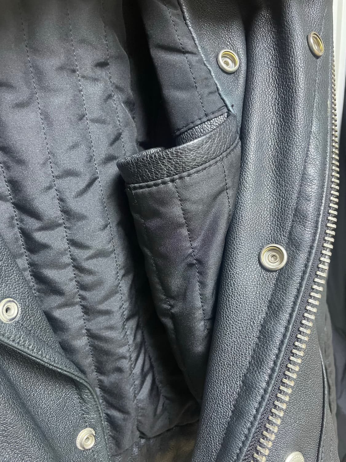 더블가죽라이더자켓 신흥사 버버리프로섬st 상품이미지7