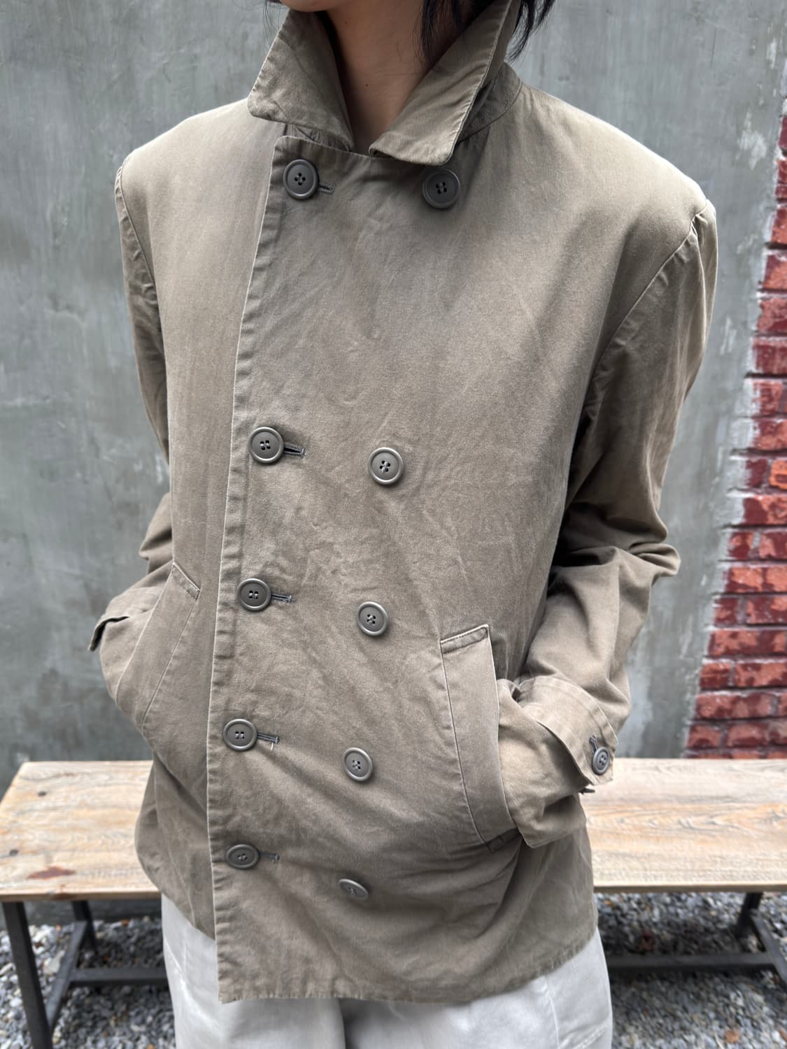 comme des garcons homme plus pea coat(L) 상품이미지1