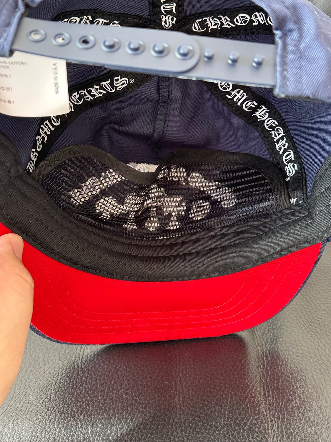 크롬하츠 가스스테이션 캡 모자 네이비 상품이미지6