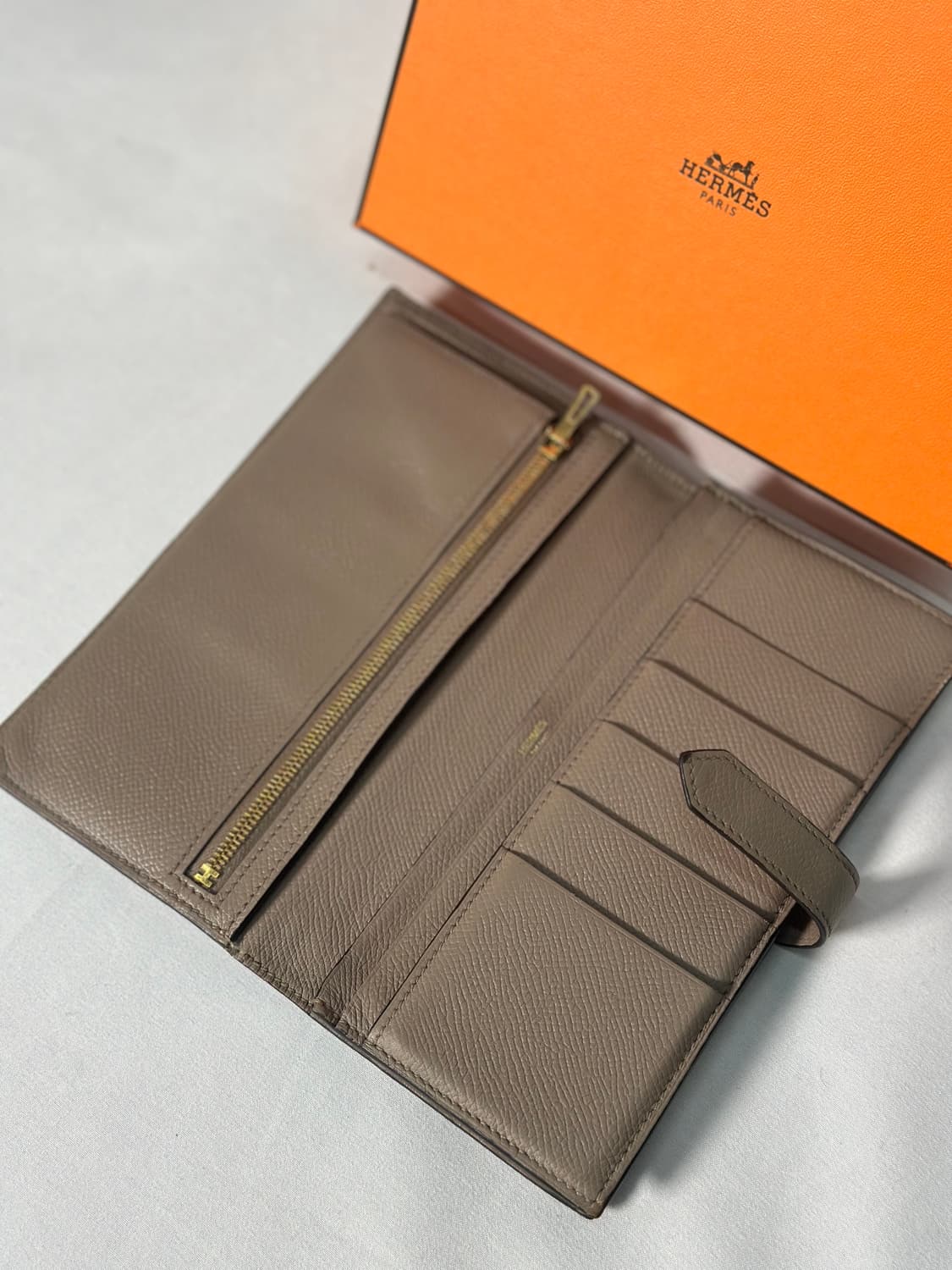 [정품][명품케어]에르메스 베안 에토프 장지갑 상품이미지3