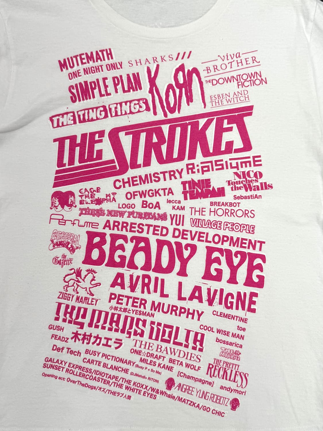 summer sonic 2011 티셔츠 상품이미지2