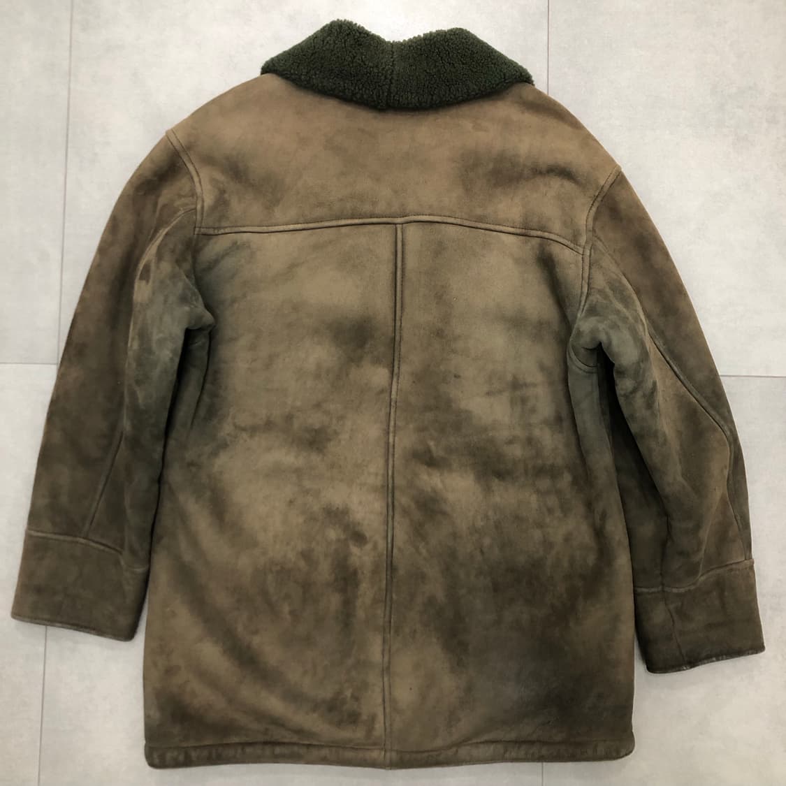버버리 잉글랜드 영국 빈티지 양털 무스탕 자켓 S 상품이미지6