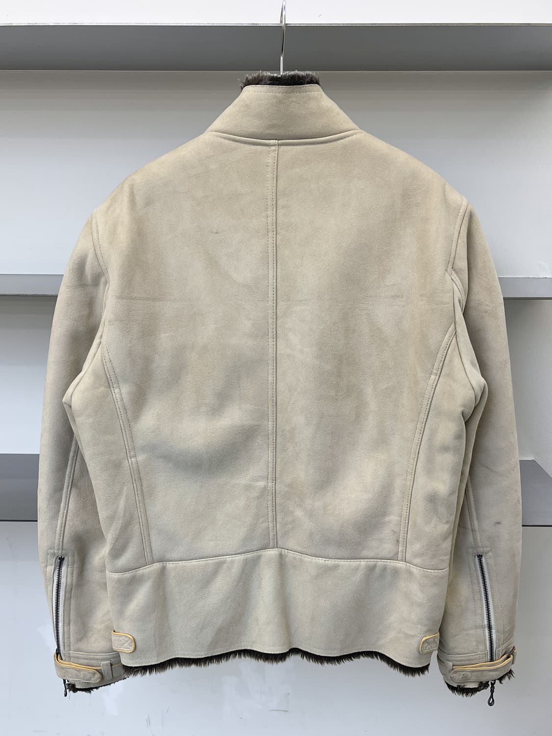 Maie&Co. 폭스 레더 쉐르파 자켓 상품이미지4