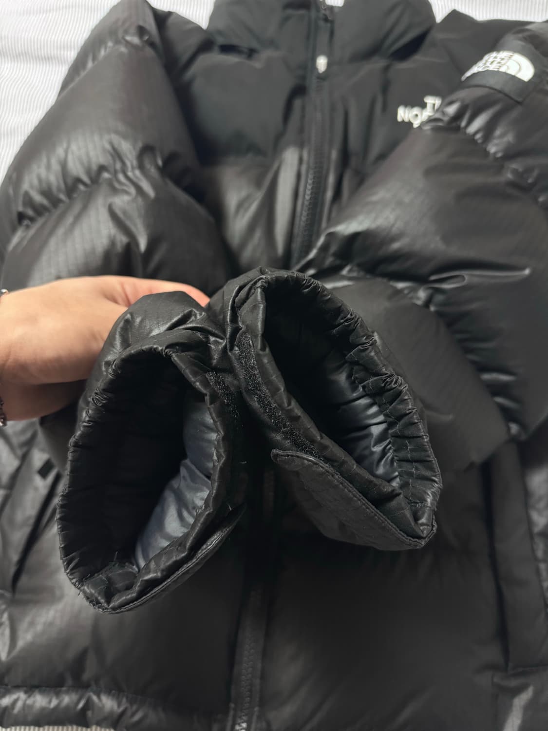 노스페이스 화이트 라벨 노벨티 눕시 RDS 다운 자켓 블랙 상품이미지8