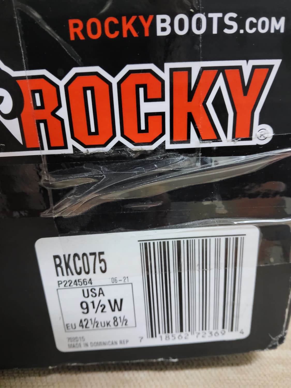 록키 RKC075 프레데터 블랙 275박스신품 ROCKY  상품이미지3