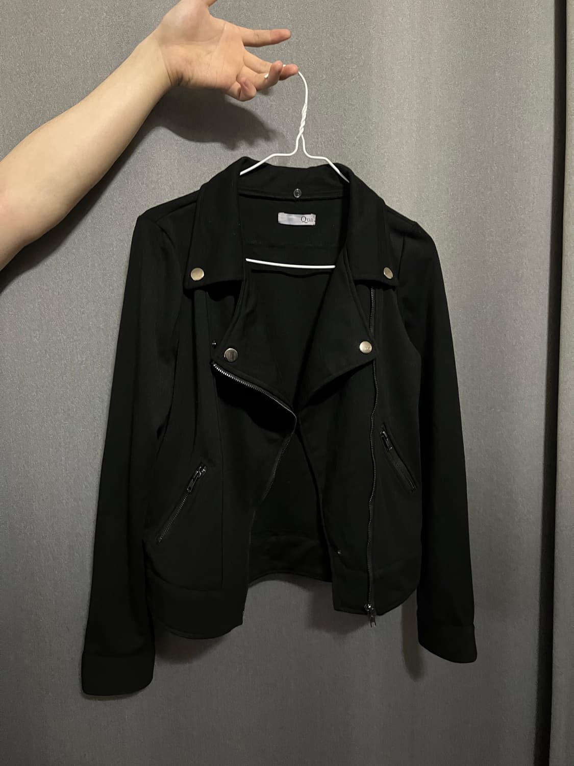 라이더무드 블랙자켓 상품이미지1