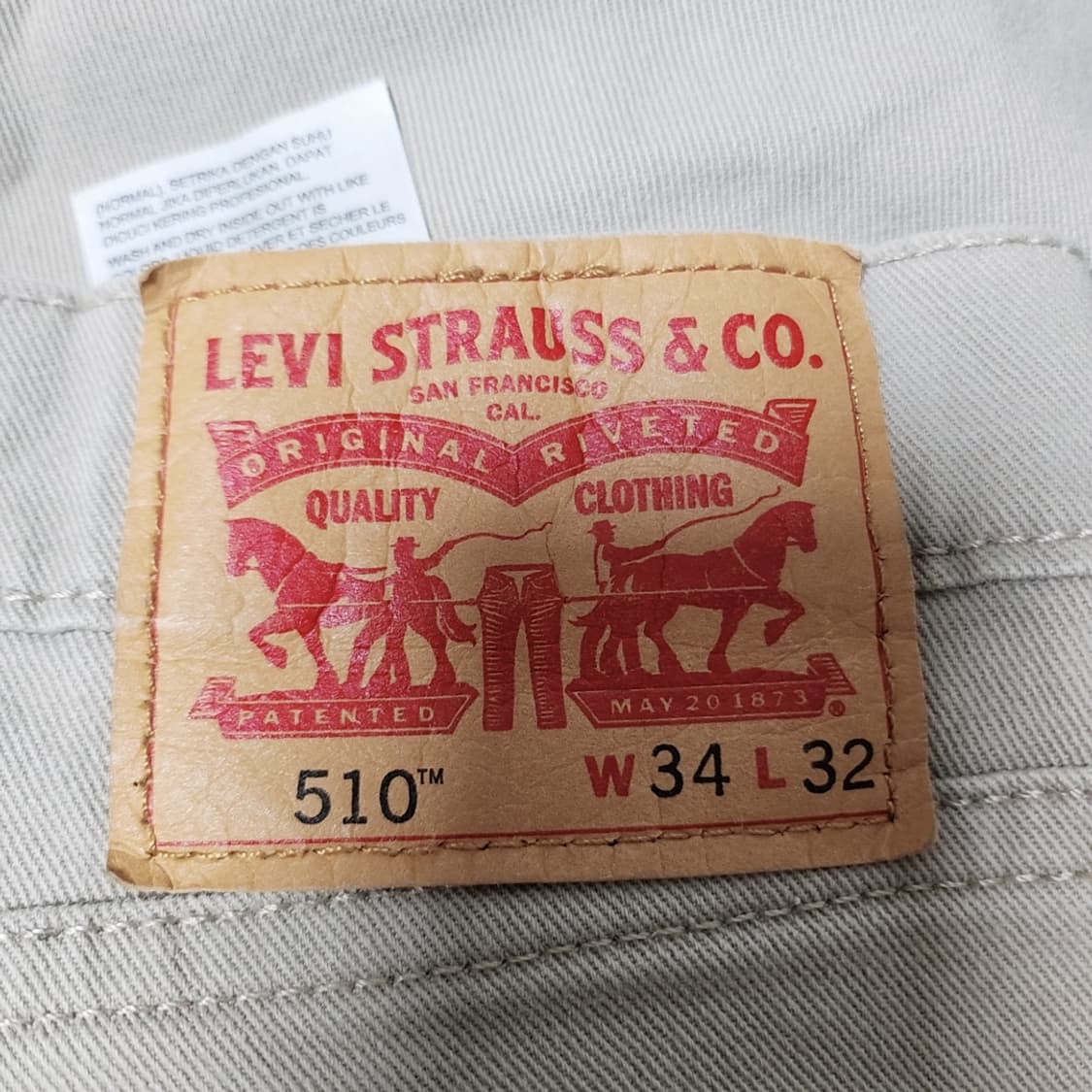 [34] 리바이스 510 면바지 상품이미지3