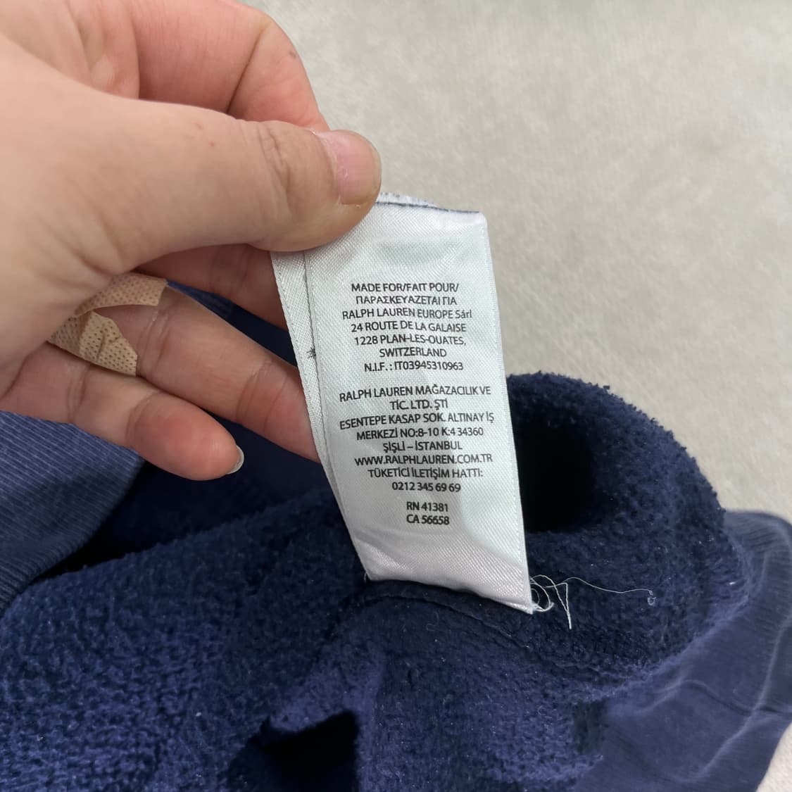 105 폴로랄프로렌 신형라벨 스펠아웃 맨투맨 상품이미지9