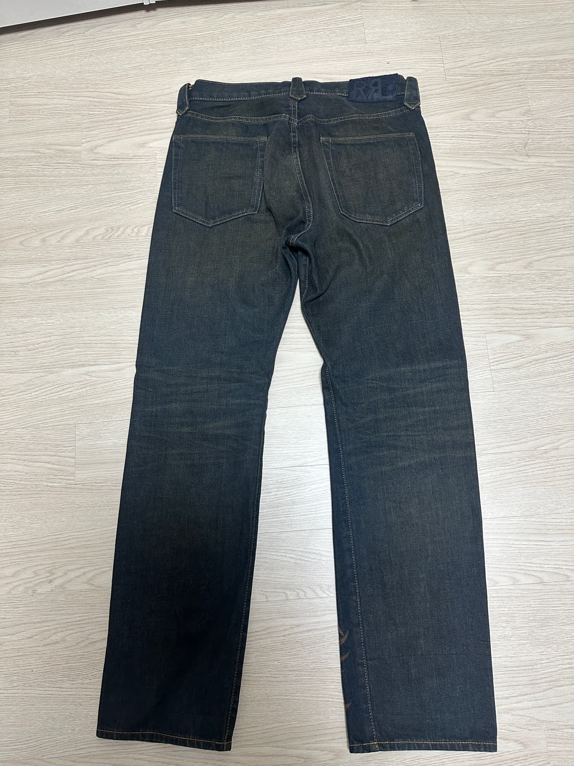 RRL 스트레이트핏 벡스힐 웨스턴 진 31/30 상품이미지4
