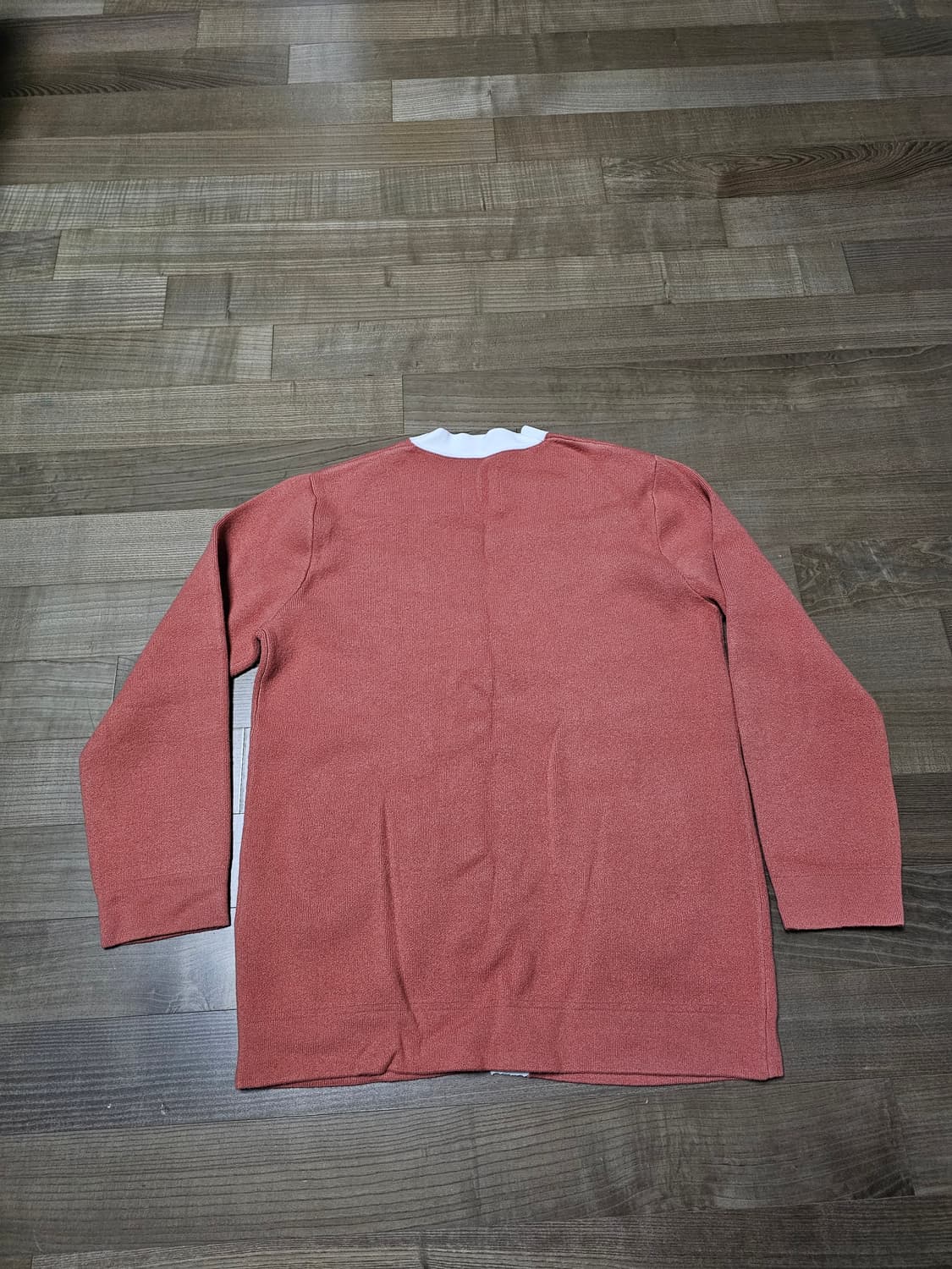 정품) sandro 산드로 캐시미어 울 가디건 피치컬러 상품이미지7