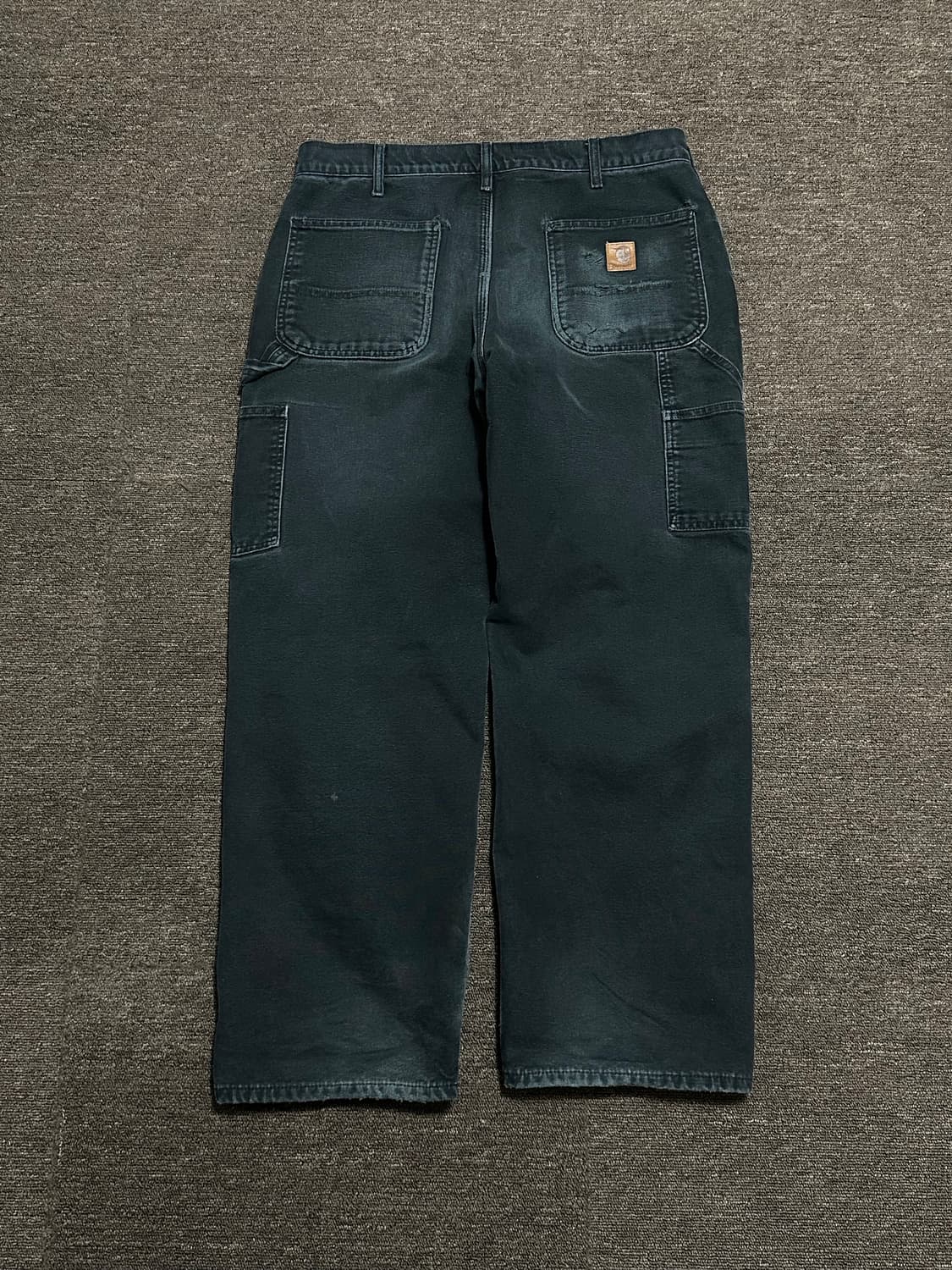 칼하트 싱글니 덕캔버스 라이닝 워크팬츠 36x30 상품이미지3