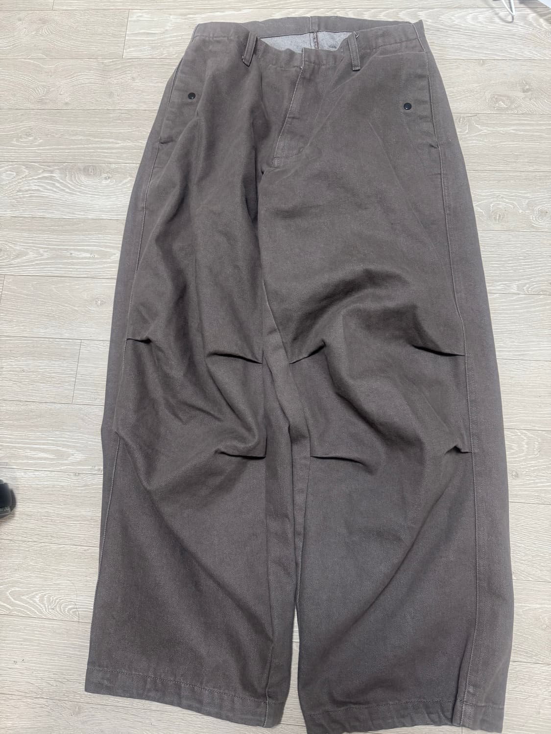 [1] 해칭룸 스노우 진 워시드 브라운 상품이미지2