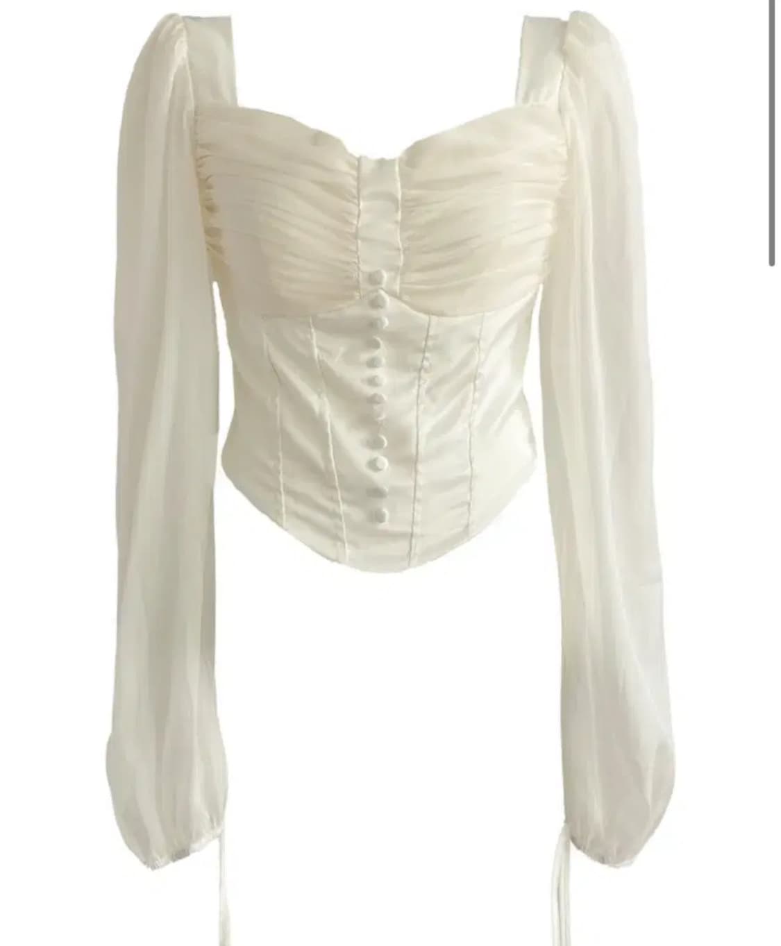 스윔시티 블라우스 아이보리  상품이미지1