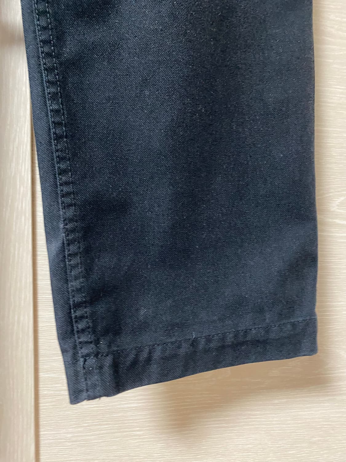 꼼데가르송 옴므 듀스 코튼 트라우저 블랙 XL 상품이미지6