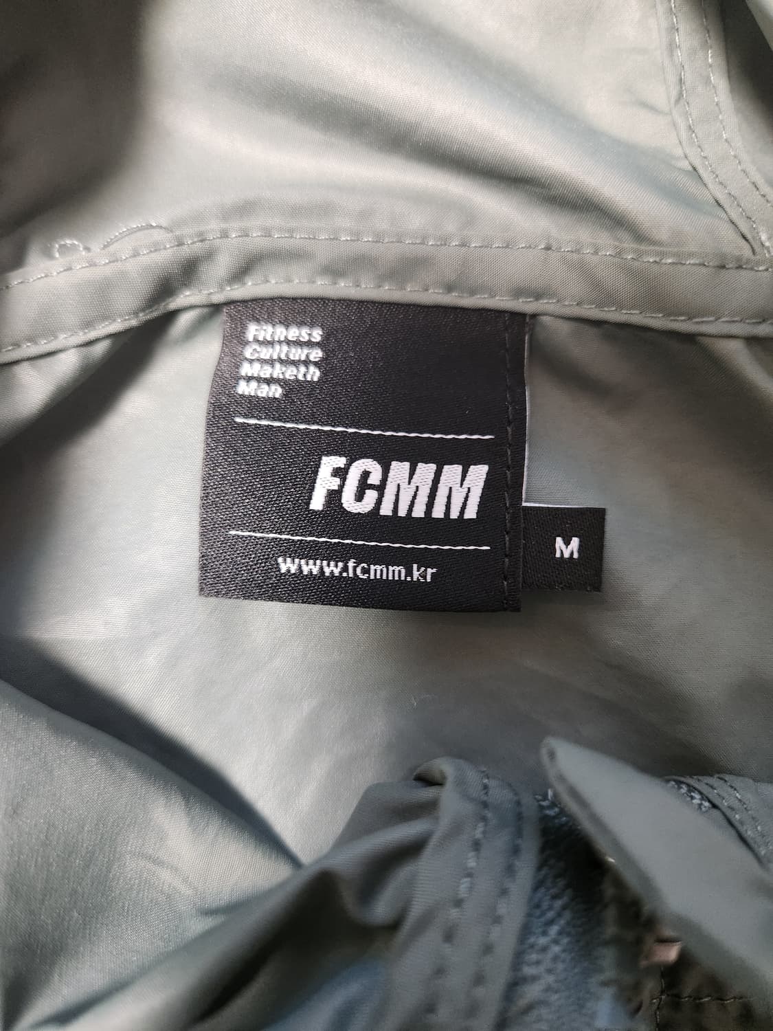 새상품급)[NEW 25 F/W] FCMM클럽 팀 하프집 후디 윈드브레이커 상품이미지7