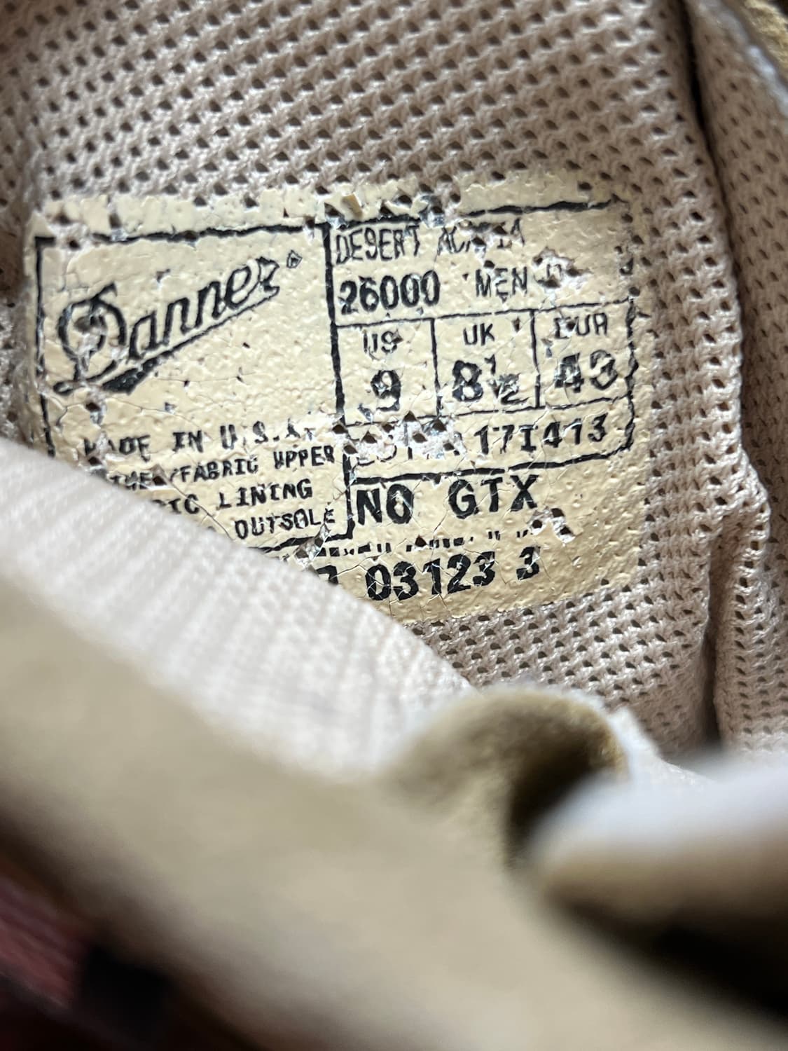 [43] 대너 아카디아 데저트 부츠 샌드 상품이미지8