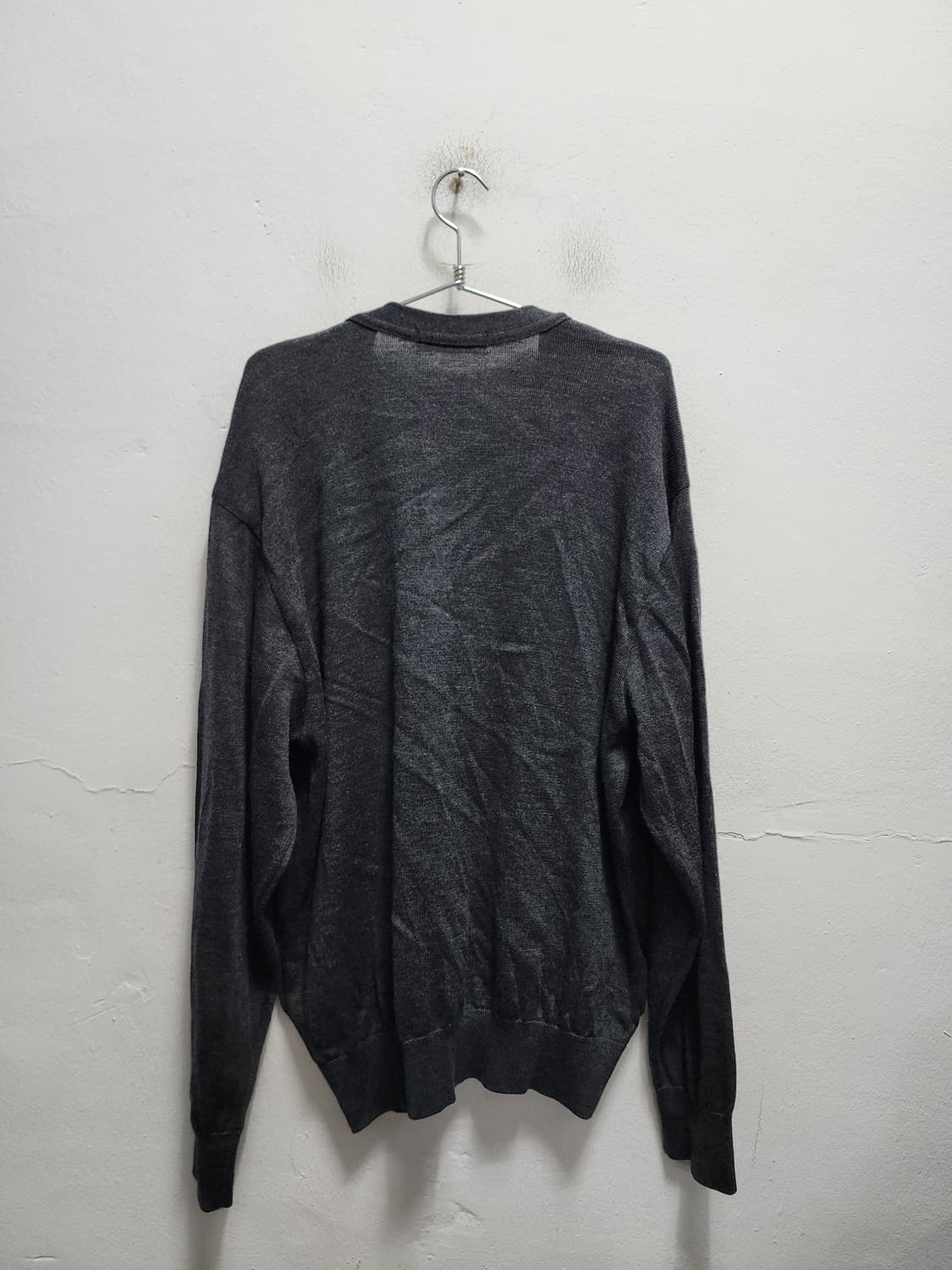 입생로랑 YSL 아가일패턴 wool 가디건 상품이미지2