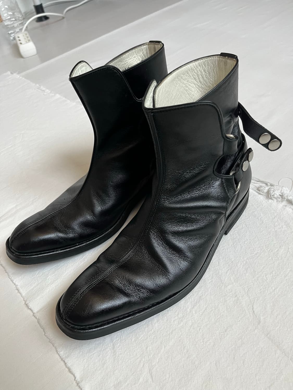 N.hoolywood Double Strap Jodhpur Boots 상품이미지3