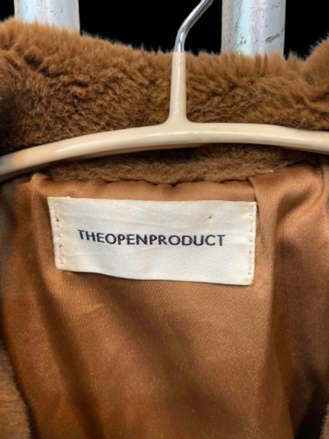 더오픈프로덕트 에코퍼 밍크 롱코트 상품이미지2