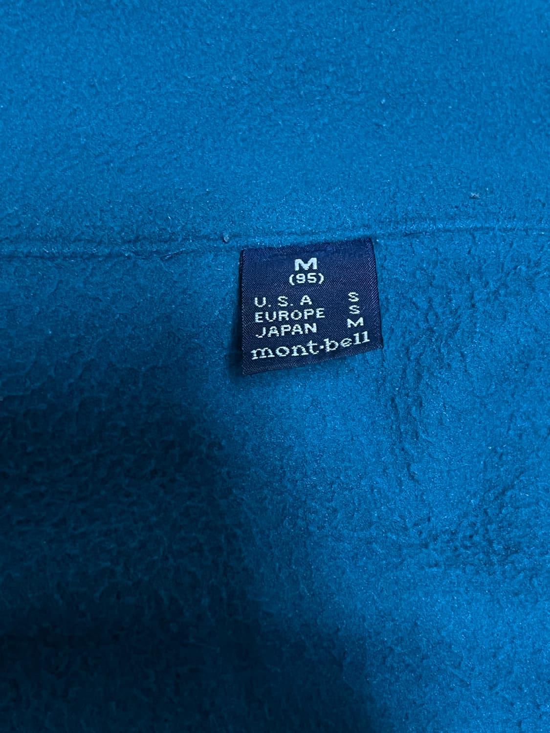 몽벨 라이트웨이트 플리스 집업 M 상품이미지3