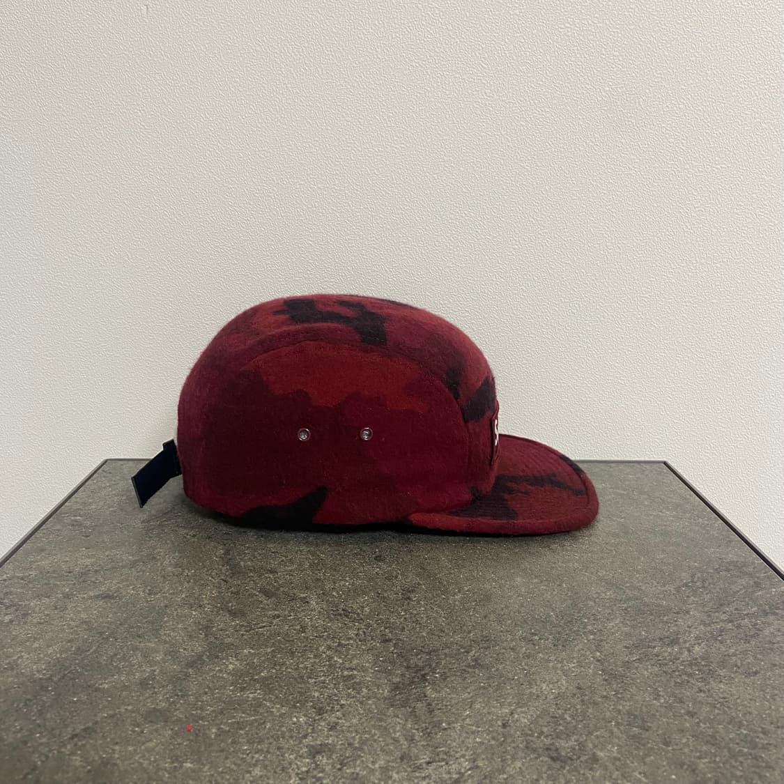 (OS) 슈프림 박스로고 캠프캡 모자 우드랜드 카모 와인 상품이미지2