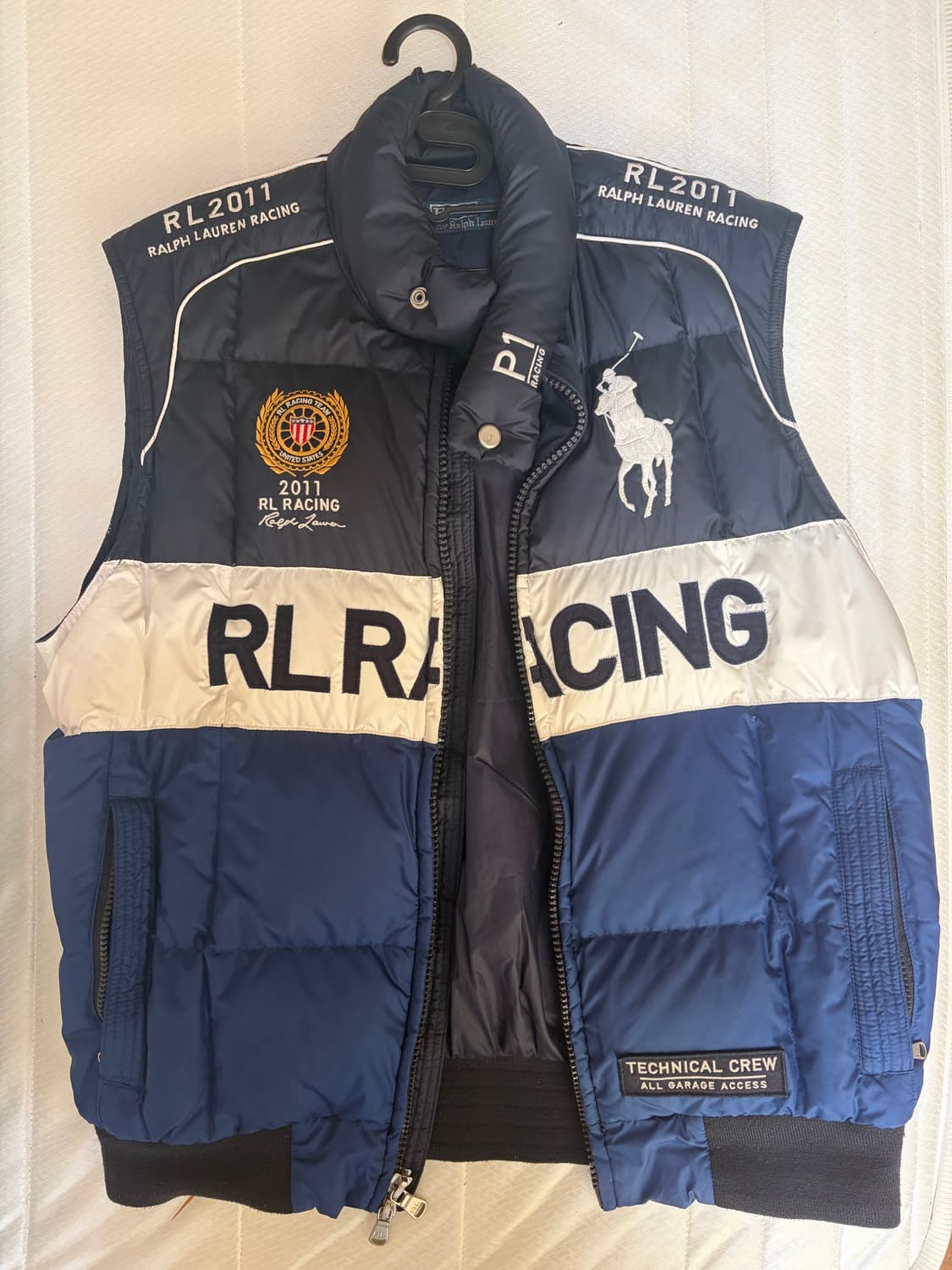 폴로랄프로렌 레이싱 베스트 조끼패딩 xl 상품이미지1