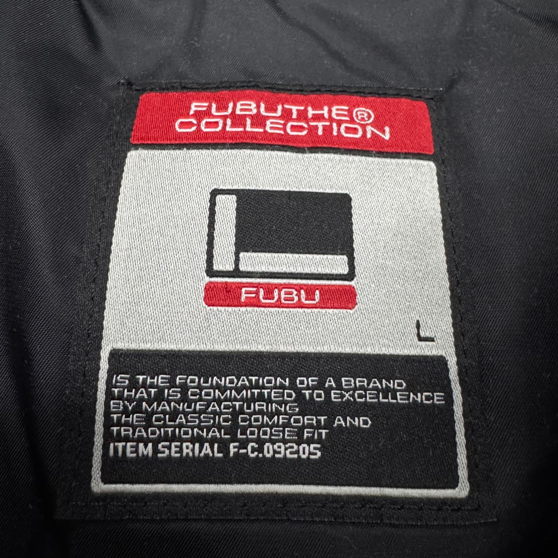 FUBU 후부 올드스쿨 빅로고 레이싱 패딩 상품이미지4
