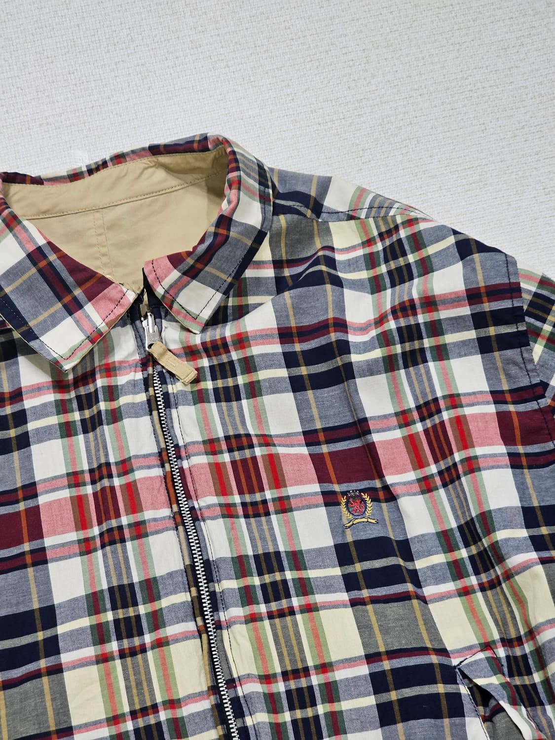 [100] 헤지스 리버시블(양면) 헤링턴 자켓 상품이미지3