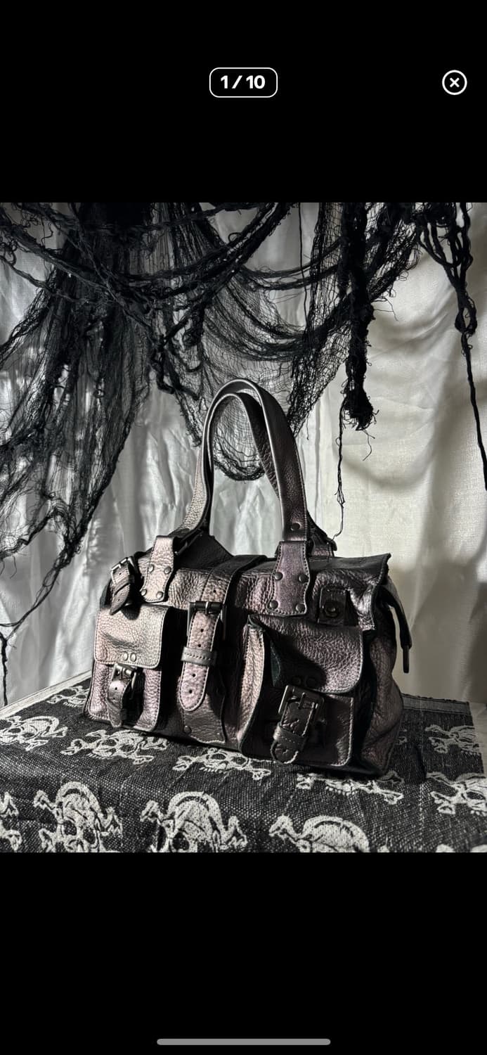 실버 벨트 숄더백 상품이미지1