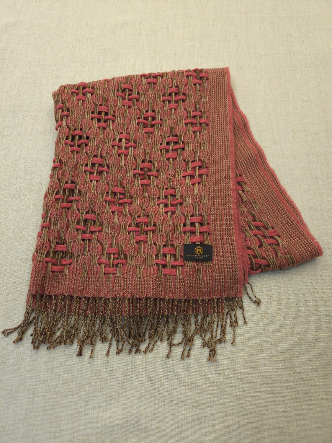 메트로시티 짜임 숄 머플러 상품이미지1