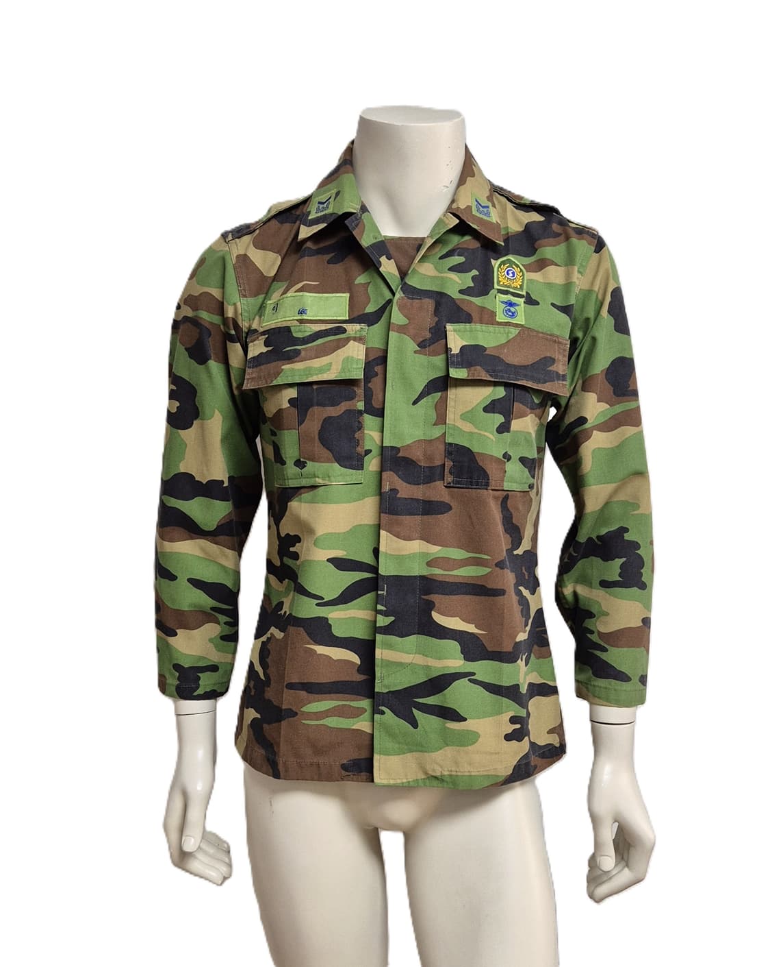 공군 구형 항공무기정비 하사 후기형 동계 전투복 상의 자켓 (M) 상품이미지1