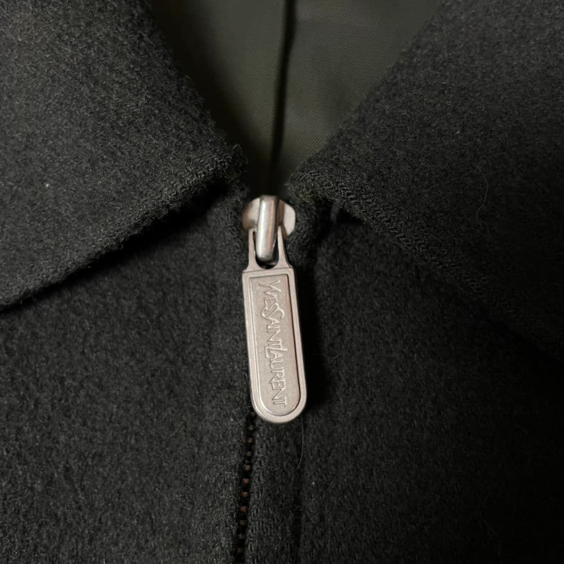 입생로랑 딥카키 울100 집업 자켓 95 상품이미지4