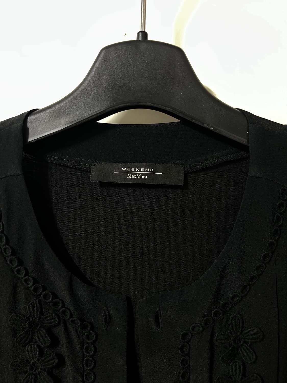 막스 마라 블랙 블라우스 이태리 생산 상품이미지4