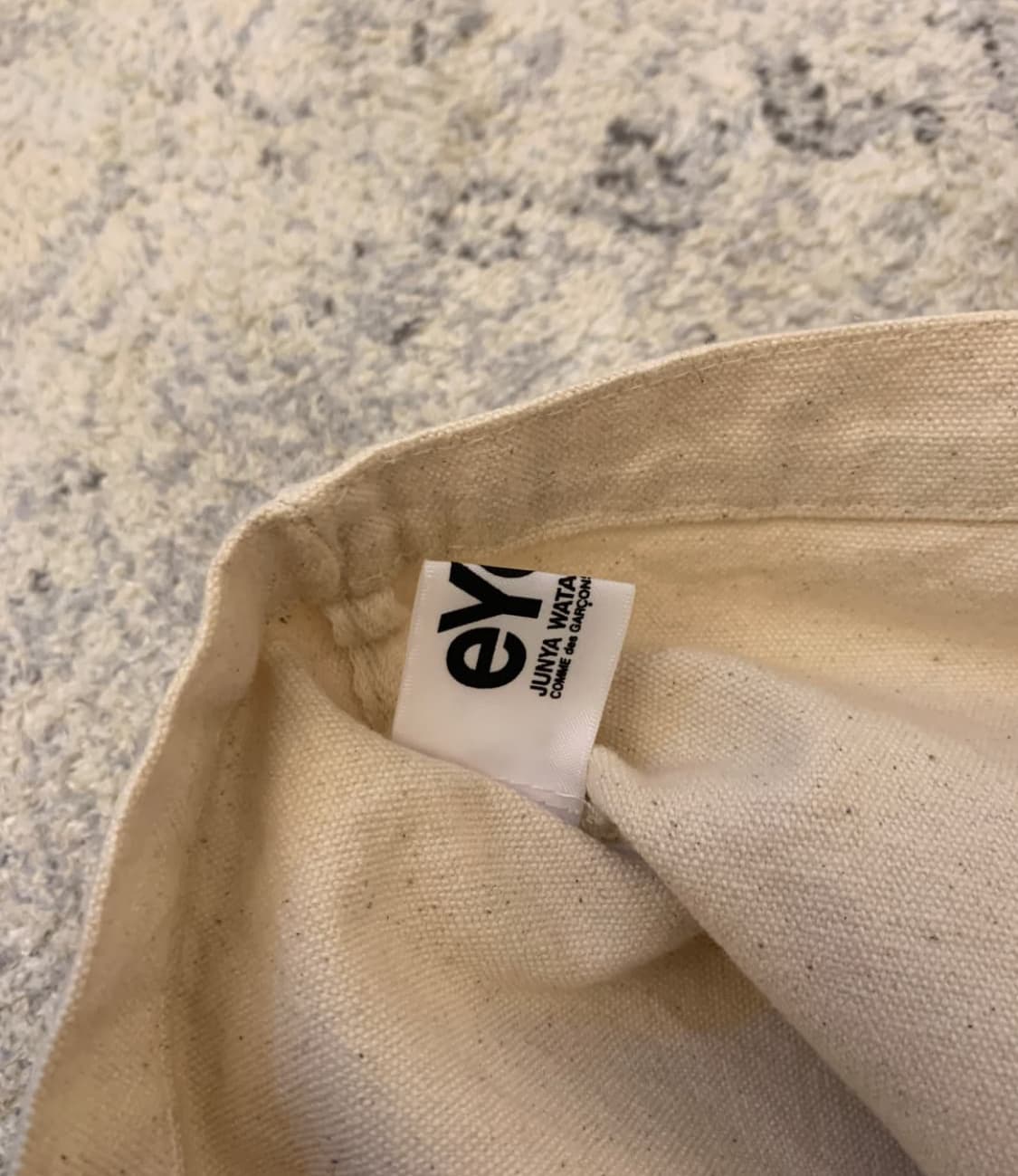 꼼데가르송 준야와타나베 eYe 토트백 상품이미지3