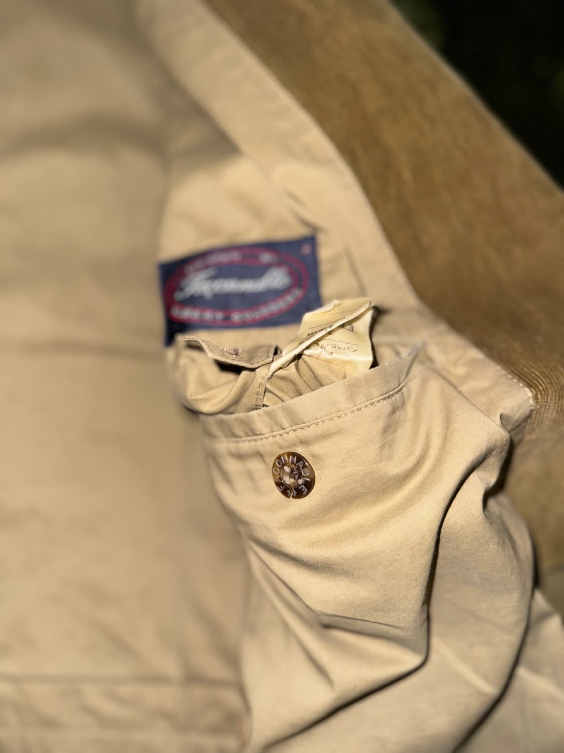 FACONNABLE 파쏘나블 재팬 엘보우 패치 코듀로이 블레이저 상품이미지6