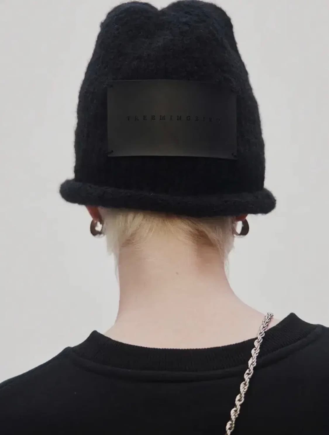 트리밍버드 롤업 로고 패치 비니 상품이미지3