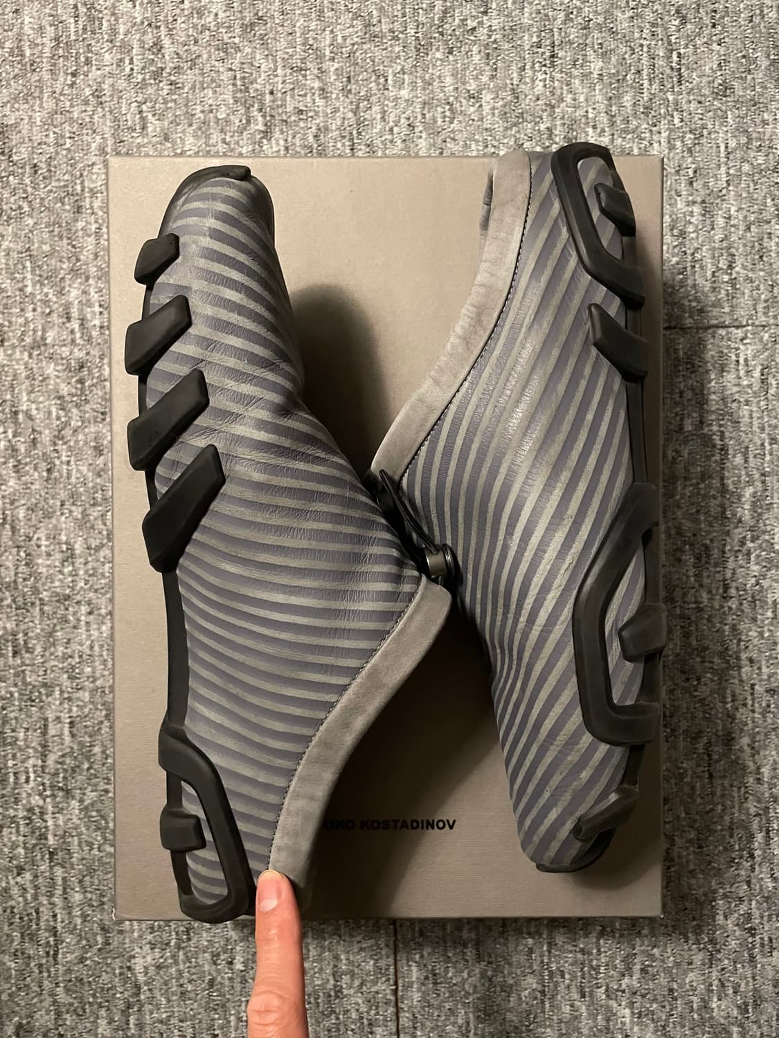 키코 앳콜렉티브 사이다 슬립온 스틸 그레이 [44] 상품이미지4