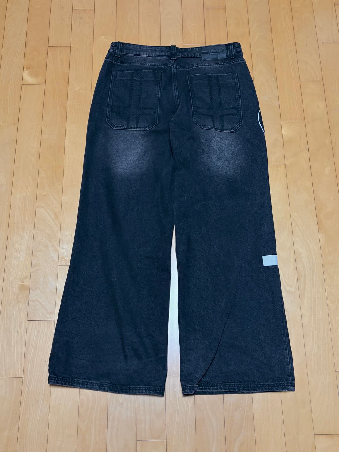 Minga london 그래픽 배기 데님 팬츠 상품이미지6