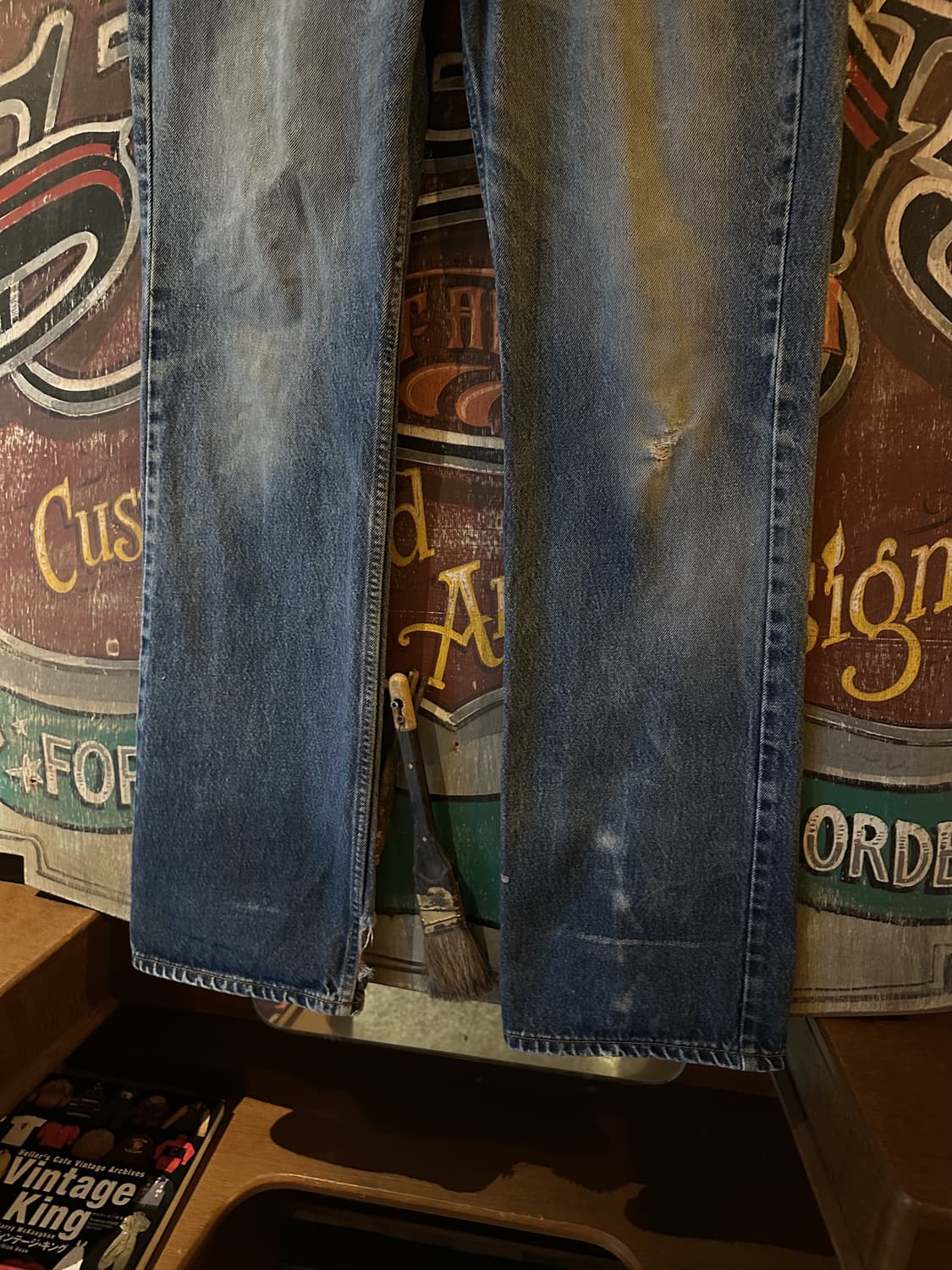 90s USA Vintage Levis 517 Denim Pants 상품이미지4
