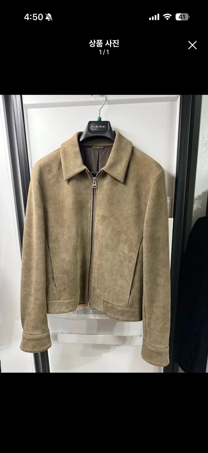 토니웩 스웨이드 자켓 M 상품이미지1